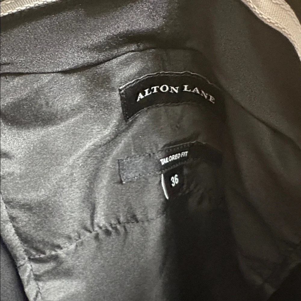 Alton Lane Tailored Fit Black Dress Pants Size 36